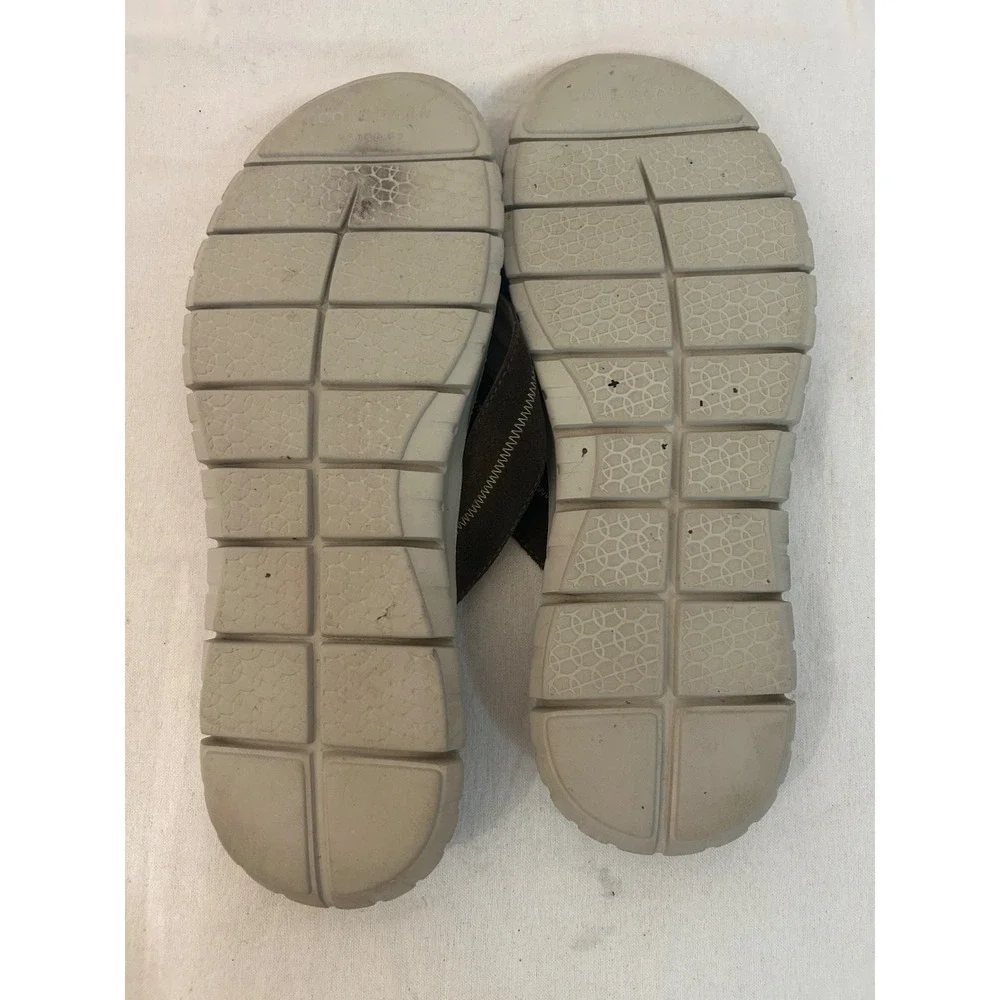 Cole‎ Haan ZERØGRAND Stitchlite Men's 10M Brown Flip-Flop Thong Sandals